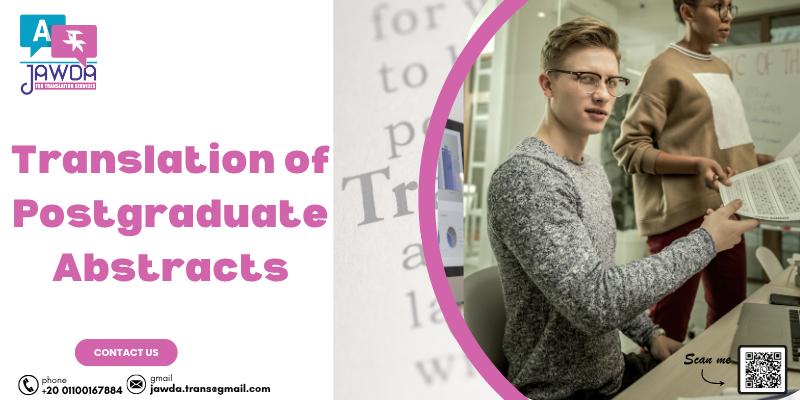 Translation of Postgraduate Abstracts