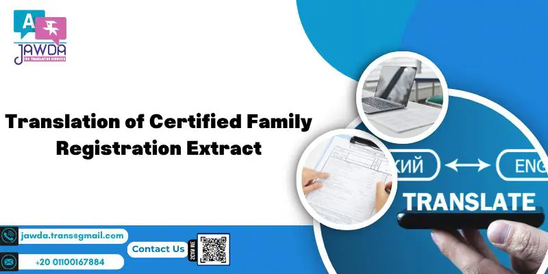 Translating the Family Registration Extract